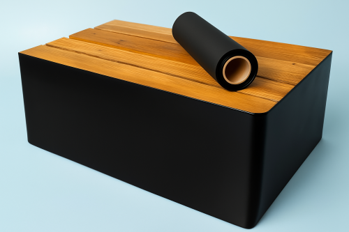 owijka paletowa  na wysepki w sklepie, ekspozycja towaru