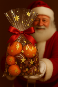 Worek Foliowy  GWIAZDKI  LDPE 300 x 400 /38 mikron   100szt 