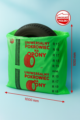 Pokrowiec Foliowy na opony- MOCNY