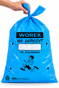 Worek na Depozyt- Pakiet Sportowy 600 x 930 cm