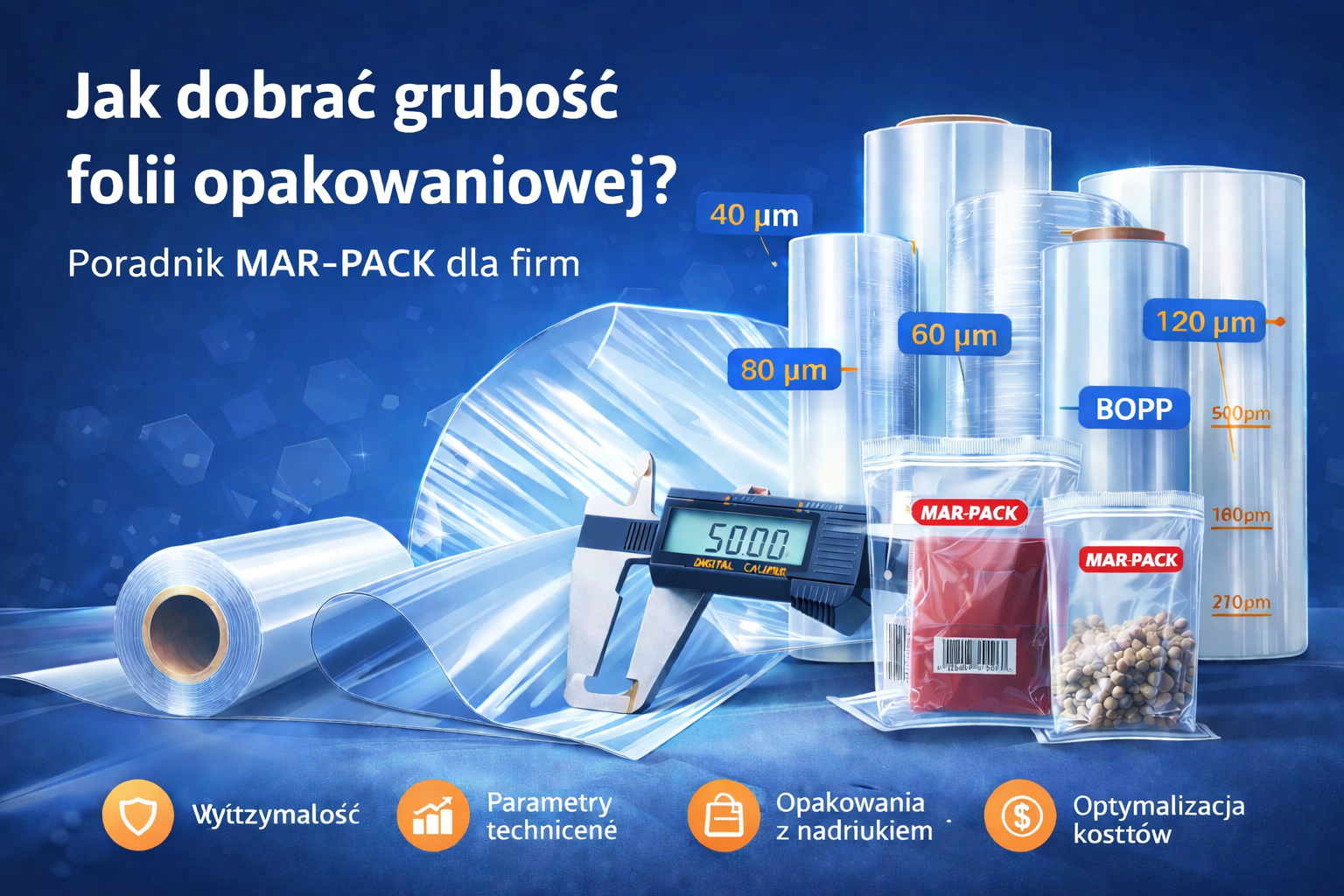 Dobór odpowiedniej grubości folii opakowaniowej ma kluczowe znaczenie dla bezpieczeństwa produktu, efektywności pakowania oraz optymalizacji kosztów. Właściwie dopasowana folia wpływa nie tylko na trwałość opakowania, ale również na jego estetykę i odbiór przez klienta. Nowoczesne opakowania foliowe to połączenie technologii, funkcjonalności i marketingu, które realnie wspierają sprzedaż.